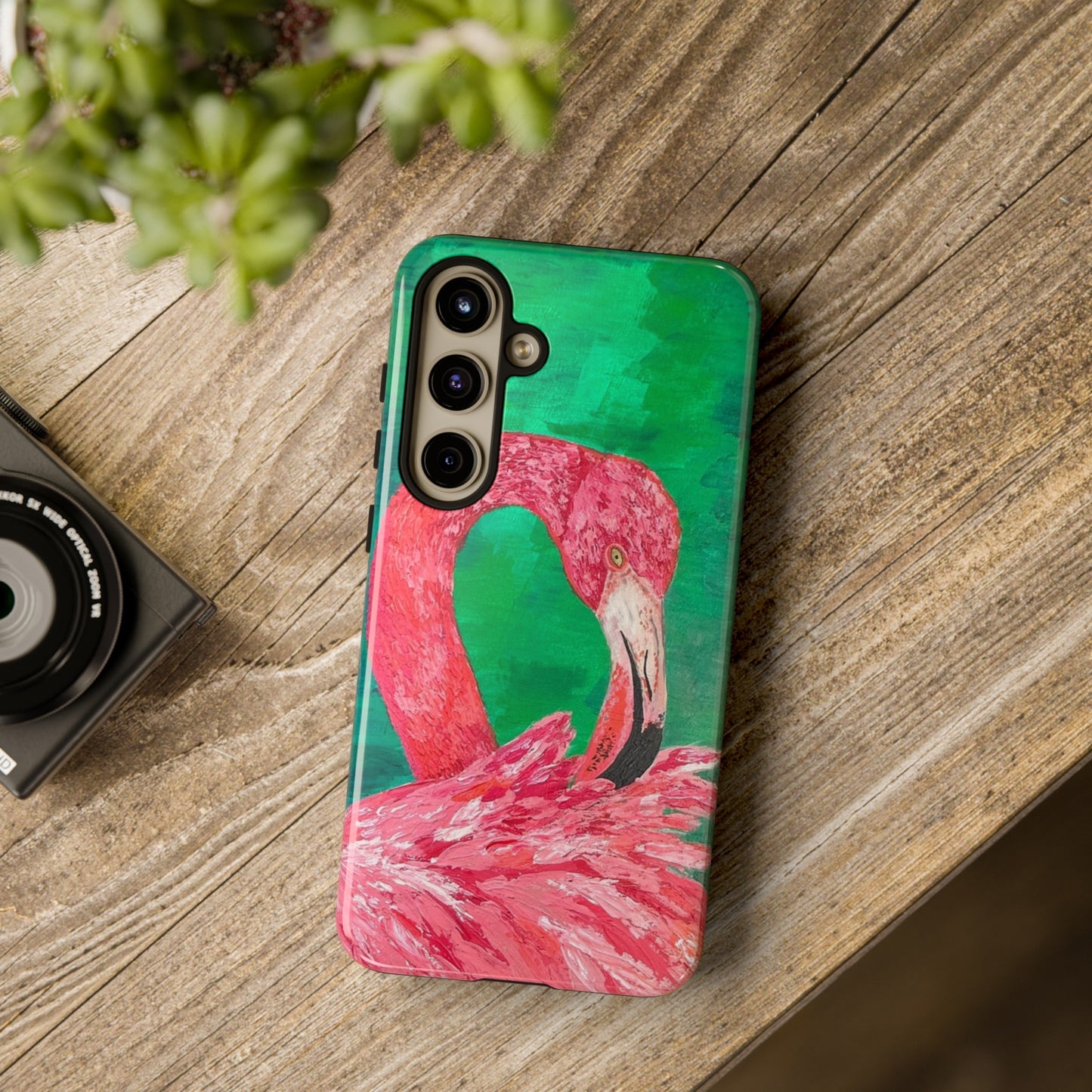 Flamingo Tough Phone Case, Tutti