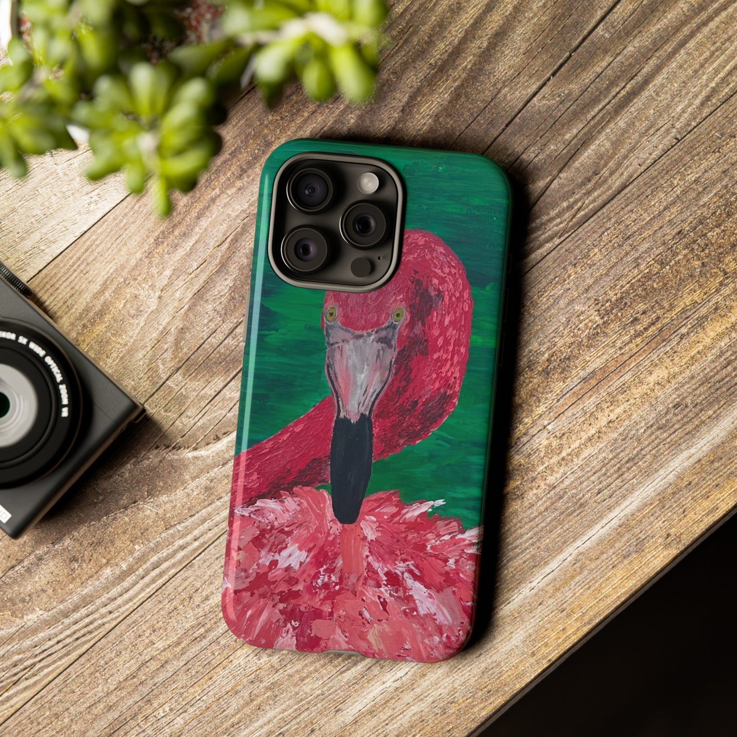 Flamingo Tough Phone Case, Bootie