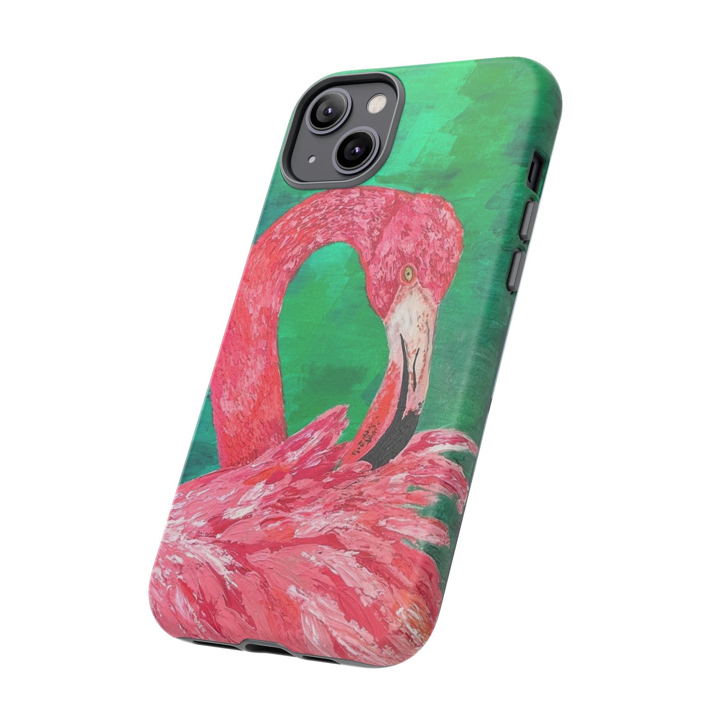 Flamingo Tough Phone Case, Tutti