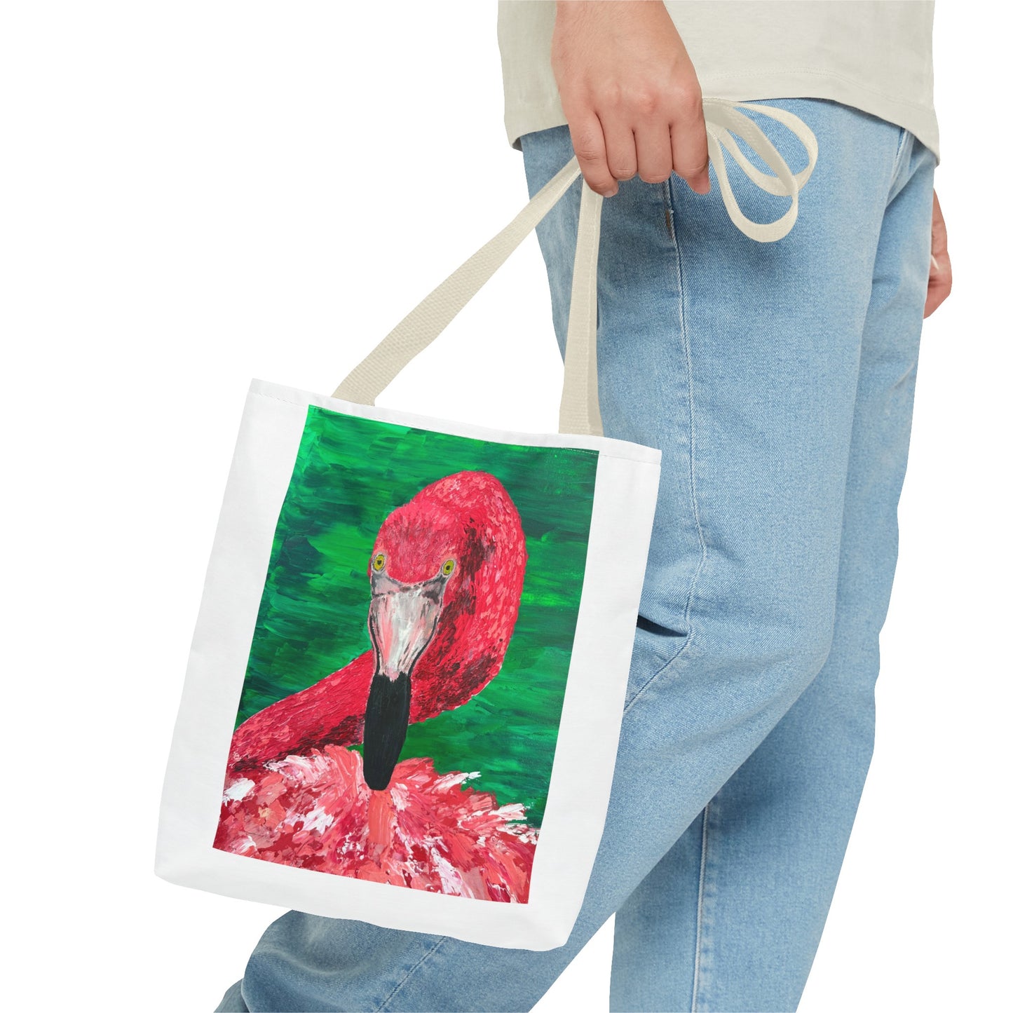 Bootie the Flamingo Tote Bag