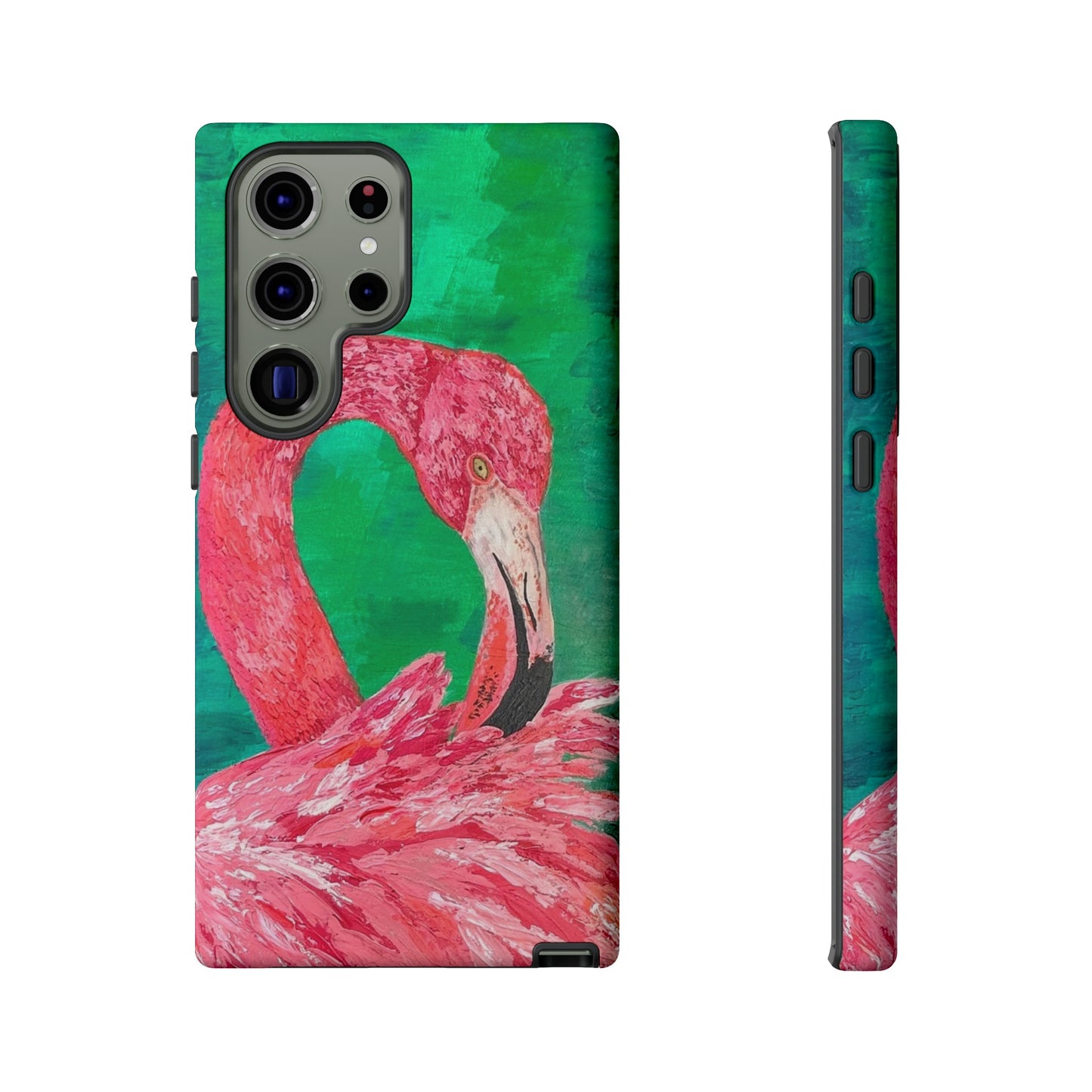 Flamingo Tough Phone Case, Tutti