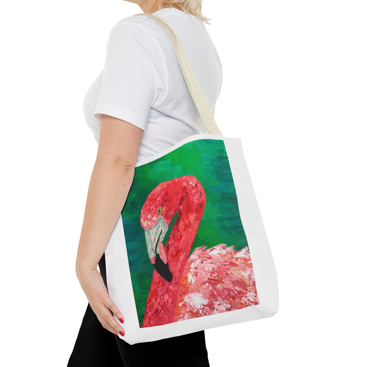 Fruiti the Flamingo Tote Bag